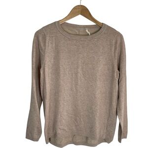 Teeberry & Weave Women's Beige Crew Neck Sweater Size Medium Stitch fix